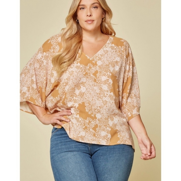 Andree by Unit Chic Floral Lightweight Blouse - Picture 4 of 6